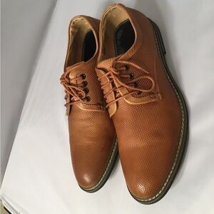Zanzara MEN’S LEATHER LACE DRESS SHOES‎ SIZE 10.5